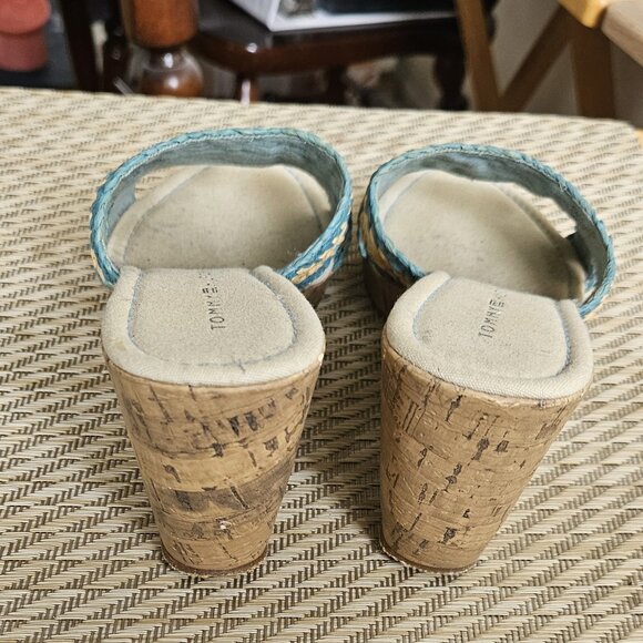Tommy Hilfiger Wedge Sandals - Picture 3 of 6